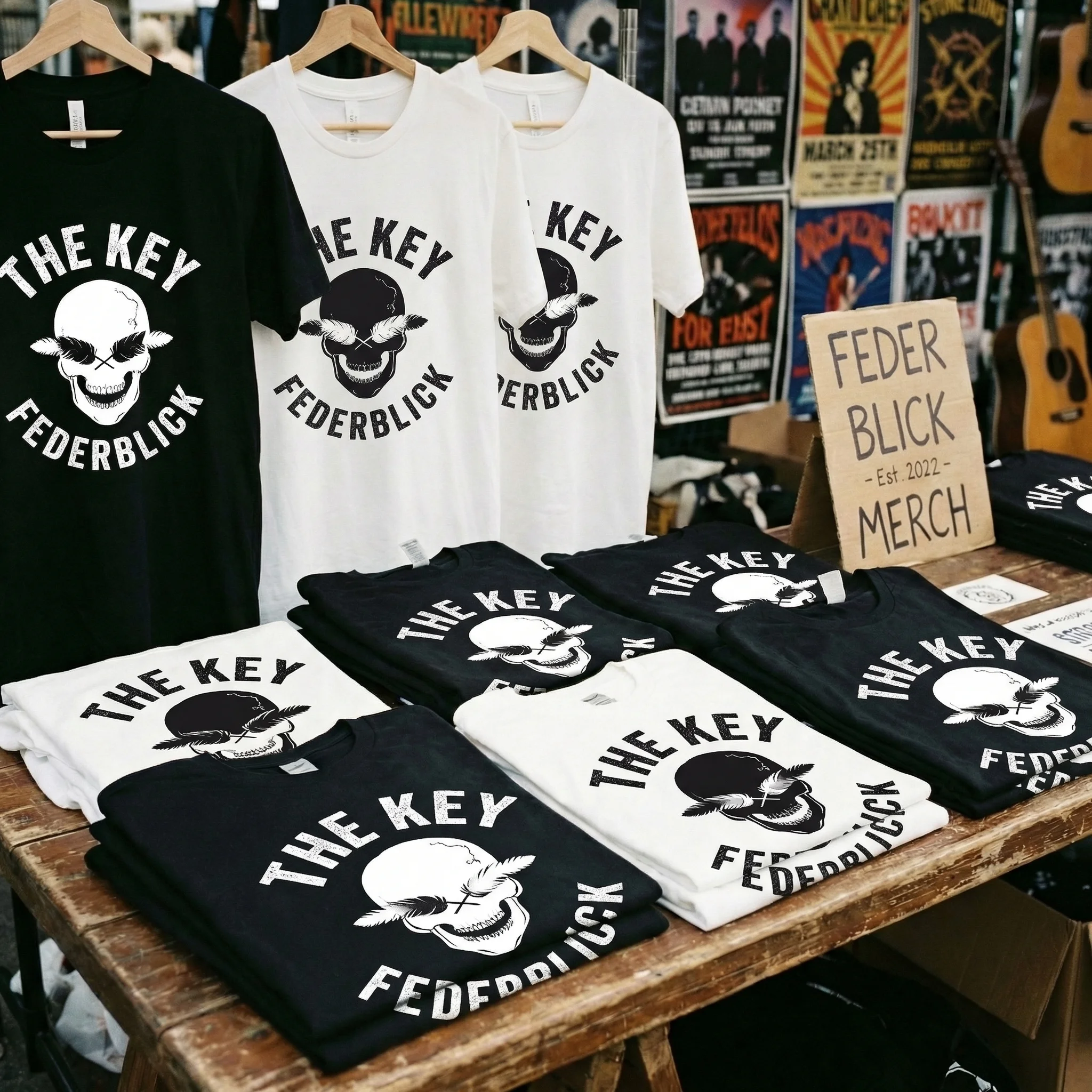 Bandshirts drucken – Beispiel 3